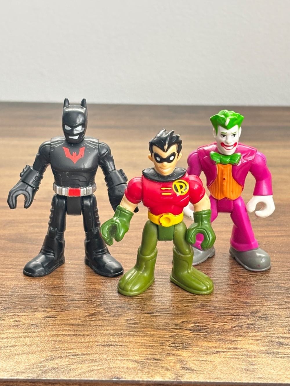 Imaginext DC Comics Action Figures Batman Beyond Robin Joker SET Cake Toppers